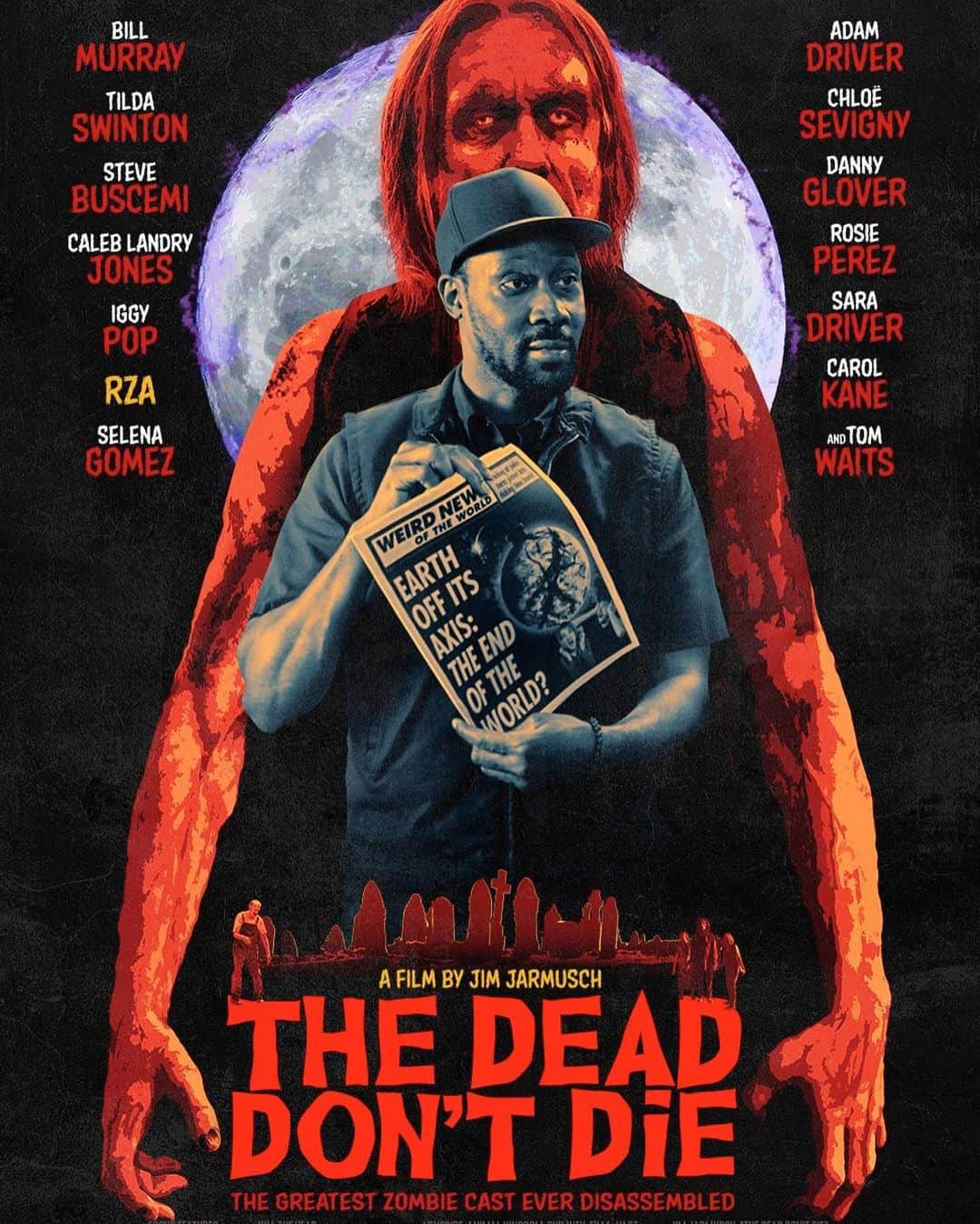 Just Jaredさんのインスタグラム写真 - (Just JaredInstagram)「@selenagomez and the rest of the cast of “The Dead Don’t Die” are featured on new character posters! #SelenaGomez #AdamDriver #TildaSwinton #ChloeSevigny #RZA #BillMurray Photos: Focus Features」5月31日 0時38分 - justjared