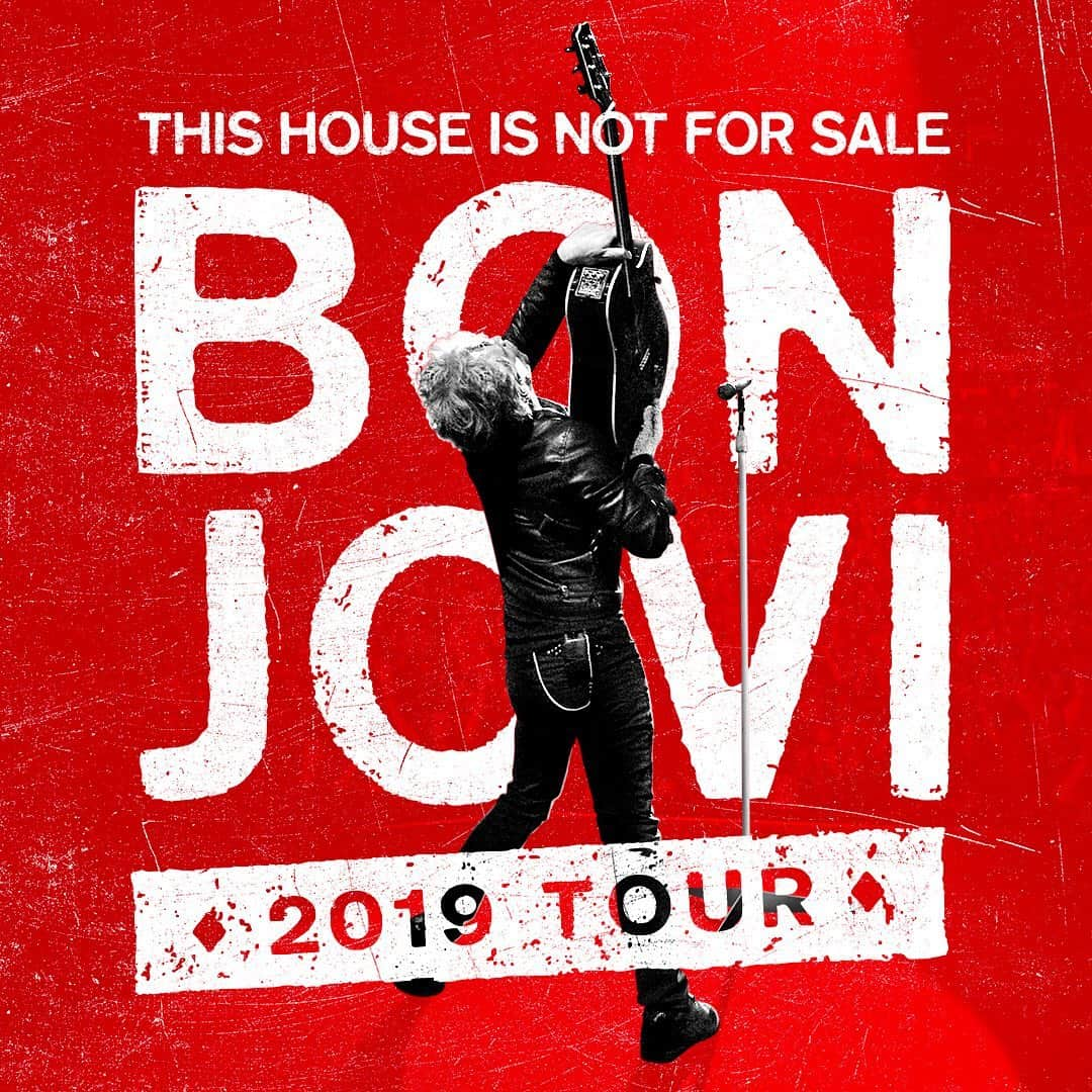 Bon Joviさんのインスタグラム写真 - (Bon JoviInstagram)「ONE more day until we begin our 2019 This House Is Not For Sale Tour through Europe 🙌 We're excited to see you out on the road. Comment below if you're joining us!」5月30日 16時55分 - bonjovi