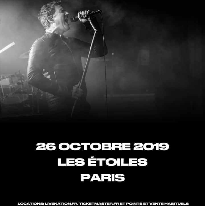 Third Eye Blindさんのインスタグラム写真 - (Third Eye BlindInstagram)「PARIS! We’re headed your way October 26th! We’ll be playing at @etoiles_paris and presale tickets are available TODAY from 10am-6pm. Head over to www.livenation.fr to get your ticket early 💀」5月30日 17時00分 - thirdeyeblind