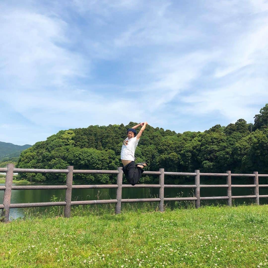レキシさんのインスタグラム写真 - (レキシInstagram)「跳んで！いちろう！」5月30日 17時37分 - rekishi_ekechang