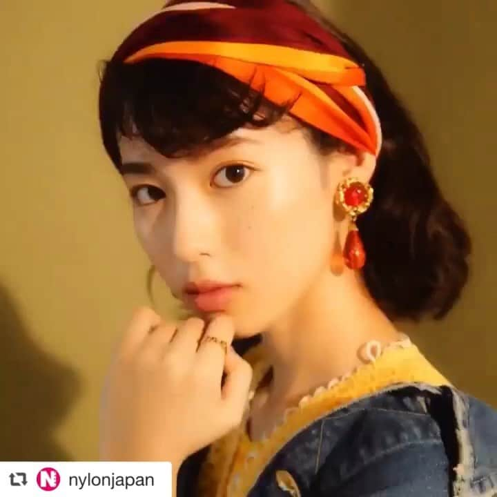 白石聖のインスタグラム：「#Repost @nylonjapan with @get_repost」