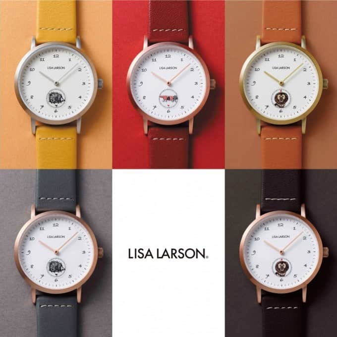 のインスタグラム：「「LISA LARSON」SSケース¥17,500+tax  PGケース ¥18,000+tax  リサラーソンの愛らしいキャラクターが時間を刻む大人のためのキャラクターウォッチ。ただ今、お買い上げのお客様に先着でミニチュアファブリカをプレゼント中、数に限りがございますのでお早めにどうぞ。 ・ #lisalarson  #リサラーソン #リサラーソン時計 #スウェーデン #北欧デザイン #北欧スタイル #北欧時計 #tictac #watch #チックタック #時計 #腕時計  #手元 #手元美人  #手元くら部  #手元倶楽部  #手元コーデ  #手元のおしゃれ  #おしゃれな人は手元がすてき  #誕生日プレゼント時計  #記念日プレゼント時計  #大人女子  #大人女子コーデ  #オトナ女子  #オトナ女子コーデ #クリスマスプレゼント時計 #ハリネズミ  #時計クリスマスプレゼント #北欧インテリア #北欧雑貨」