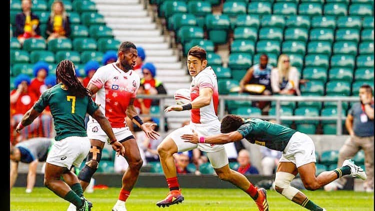 藤田慶和さんのインスタグラム写真 - (藤田慶和Instagram)「London7s Memories🌸  #london7s #japan #sevens #セブンズ #日本代表 #ロンドン #セブンズ #9 #memories」5月30日 18時18分 - yoshikazu15