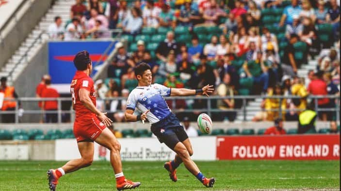 藤田慶和さんのインスタグラム写真 - (藤田慶和Instagram)「London7s Memories🌸  #london7s #japan #sevens #セブンズ #日本代表 #ロンドン #セブンズ #9 #memories」5月30日 18時18分 - yoshikazu15