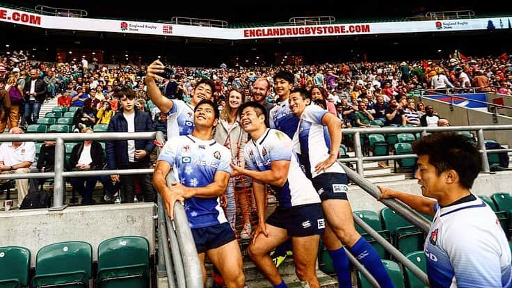 藤田慶和さんのインスタグラム写真 - (藤田慶和Instagram)「London7s Memories🌸  #london7s #japan #sevens #セブンズ #日本代表 #ロンドン #セブンズ #9 #memories」5月30日 18時18分 - yoshikazu15