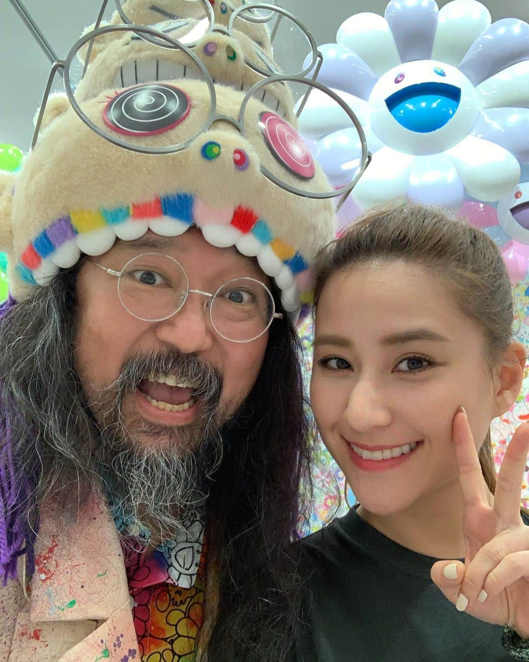 村上隆さんのインスタグラム写真 - (村上隆Instagram)「w @laurinda_ho  @taikwuncontemporary  MURAKAMI vs MURAKAMI」5月30日 19時02分 - takashipom