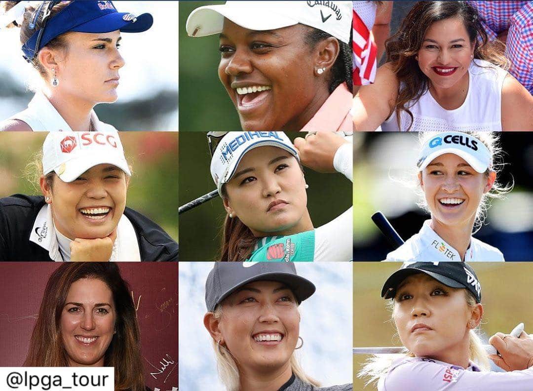 モリヤ・ジュタヌガーンのインスタグラム：「Proudly represent #LPGAtour and 🇹🇭 : We are proud of the many faces who represent the diverse and global nature of golf. We celebrate all our athletes for the people they are, the countries from which they come, and the unique stories that each of them have to tell. This game is for everyone. #DriveOn ❤️」