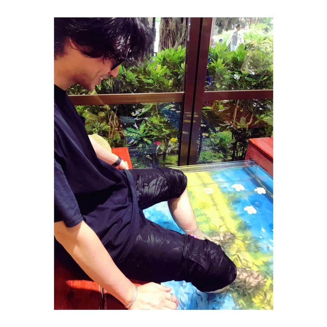 渡部秀さんのインスタグラム写真 - (渡部秀Instagram)「科捜研の女みんな見てる？  #ドクター真木#間違えた#ドクターフィッシュ」5月30日 20時22分 - shu_samurai