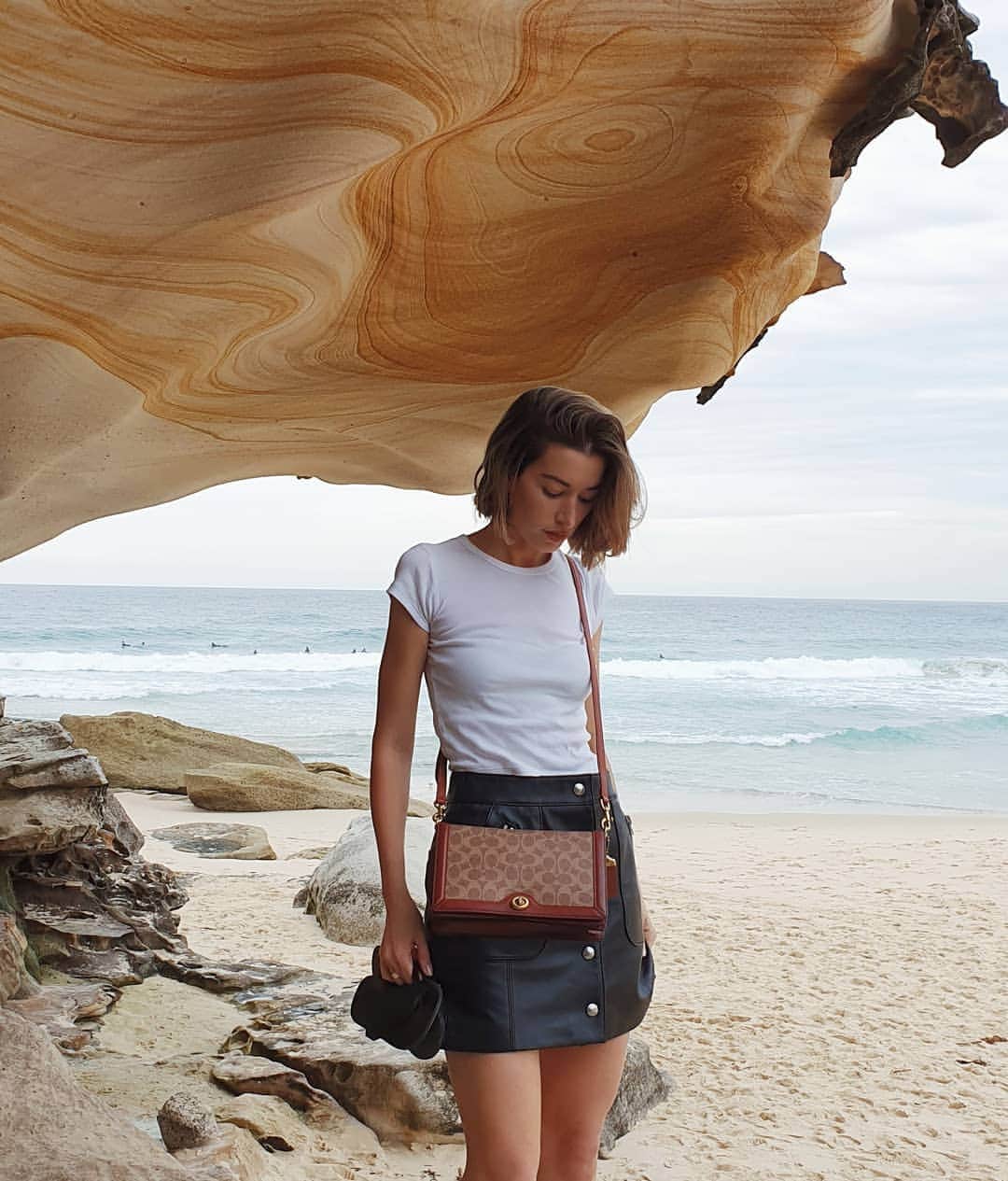 のインスタグラム：「Home is where the 💙 is @coach」