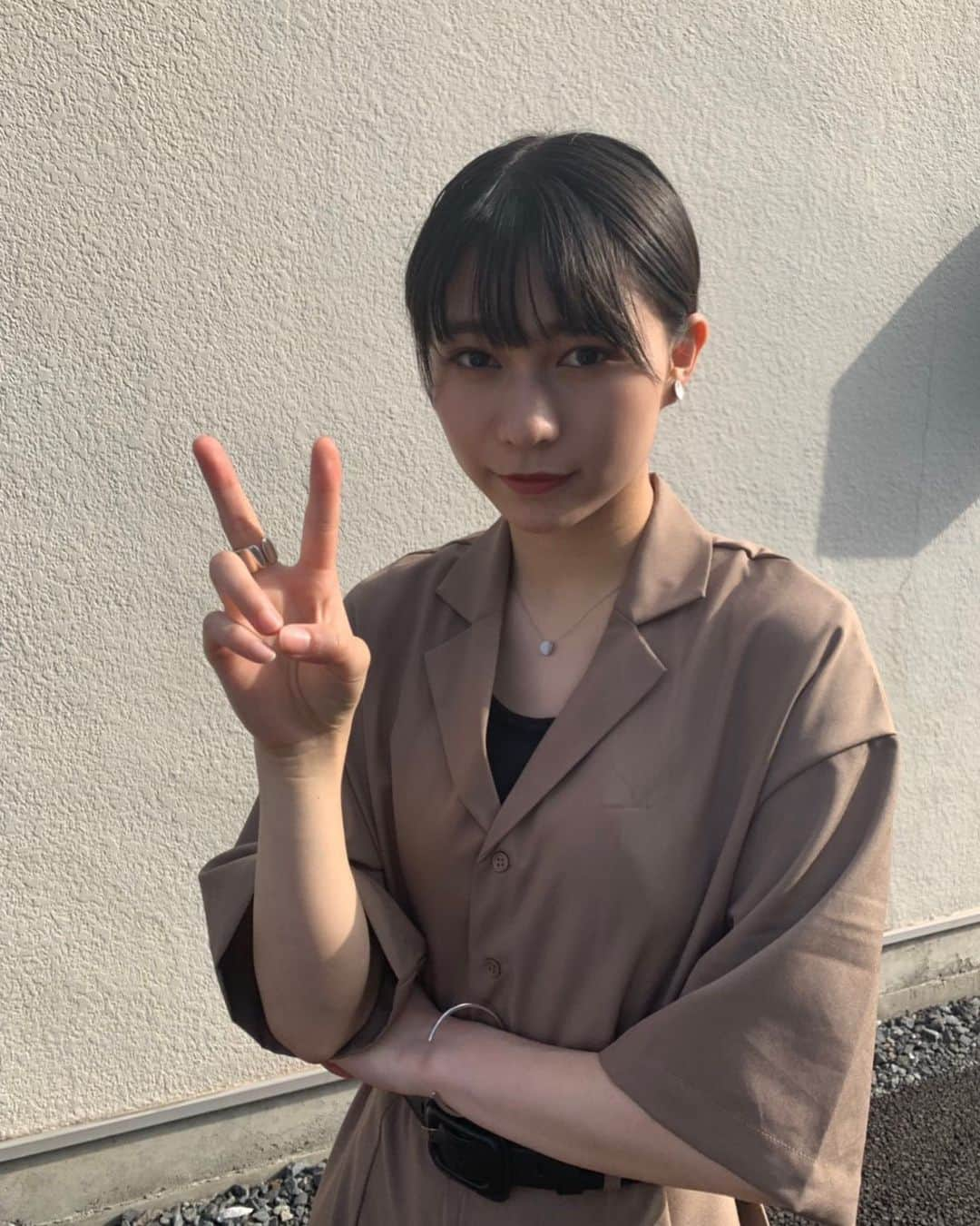 庄司芽生さんのインスタグラム写真 - (庄司芽生Instagram)「ハイ、ピース！」5月30日 21時08分 - mei_tokyogirlsstyle