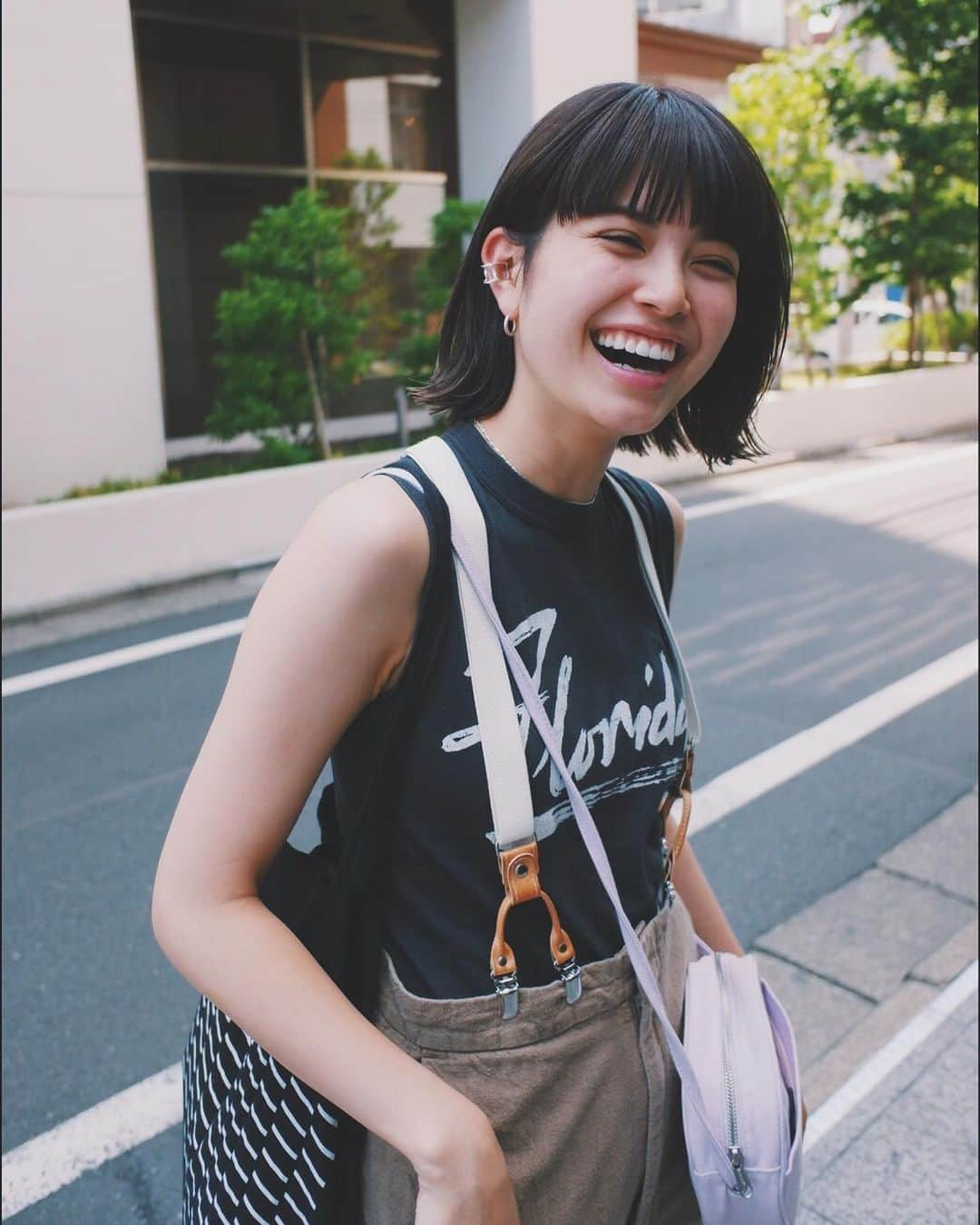 垣内彩未さんのインスタグラム写真 - (垣内彩未Instagram)「髪を久々に 結構切りました💇‍♀️ 伸ばすか悩んだけど 毛量、髪質、扱いやすさ的に 結局この長さに落ち着く🕺💃」5月30日 21時23分 - kakiuchiayami