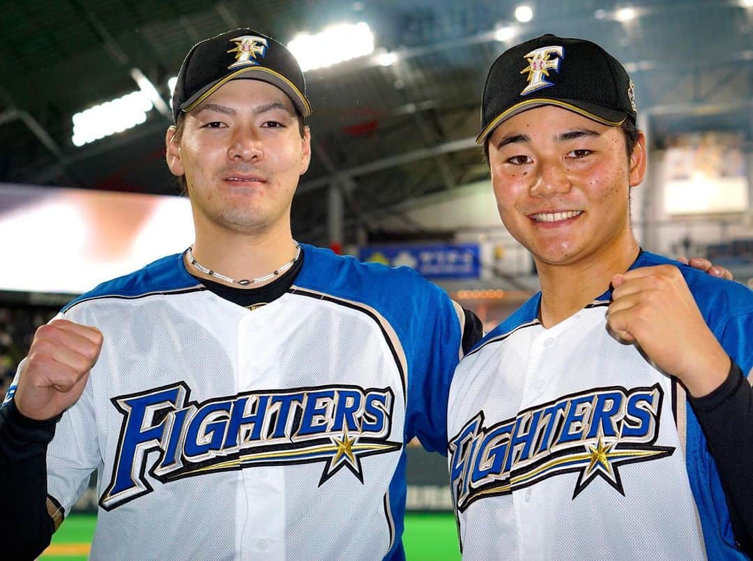 北海道日本ハムファイターズさんのインスタグラム写真 - (北海道日本ハムファイターズInstagram)「ナイスゲーム！！🏟⚾️💪 #lovefighters #飛び出せ新時代 #完封 #有原航平 #今季1号ホームラン #清宮幸太郎 #最高 #4連勝 #期待しかない」5月30日 21時29分 - fighters_official