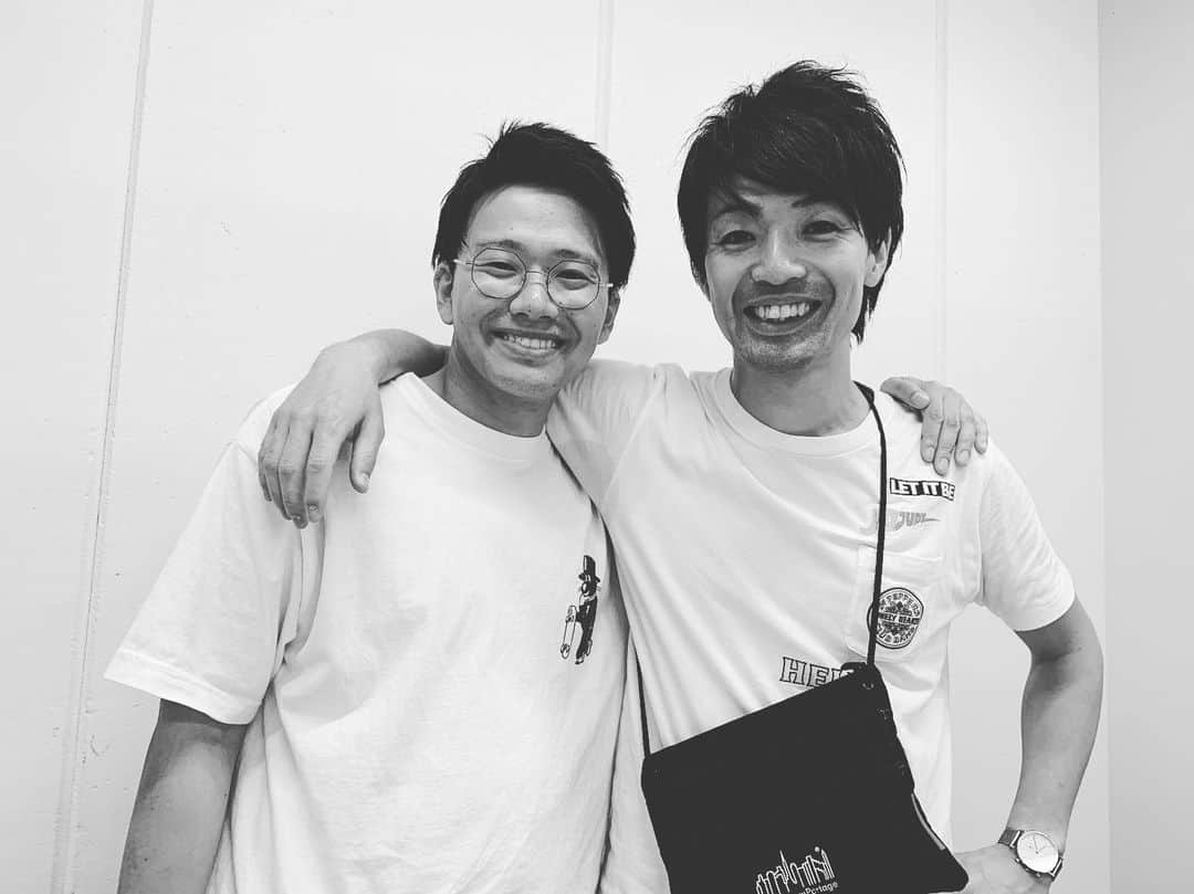 亜生さんのインスタグラム写真 - (亜生Instagram)「トークライブに兄貴か来てくれました。 ありがとうございます。 #辻井の兄貴 #ねずみのおっちゃん」5月30日 21時45分 - aseihurricane