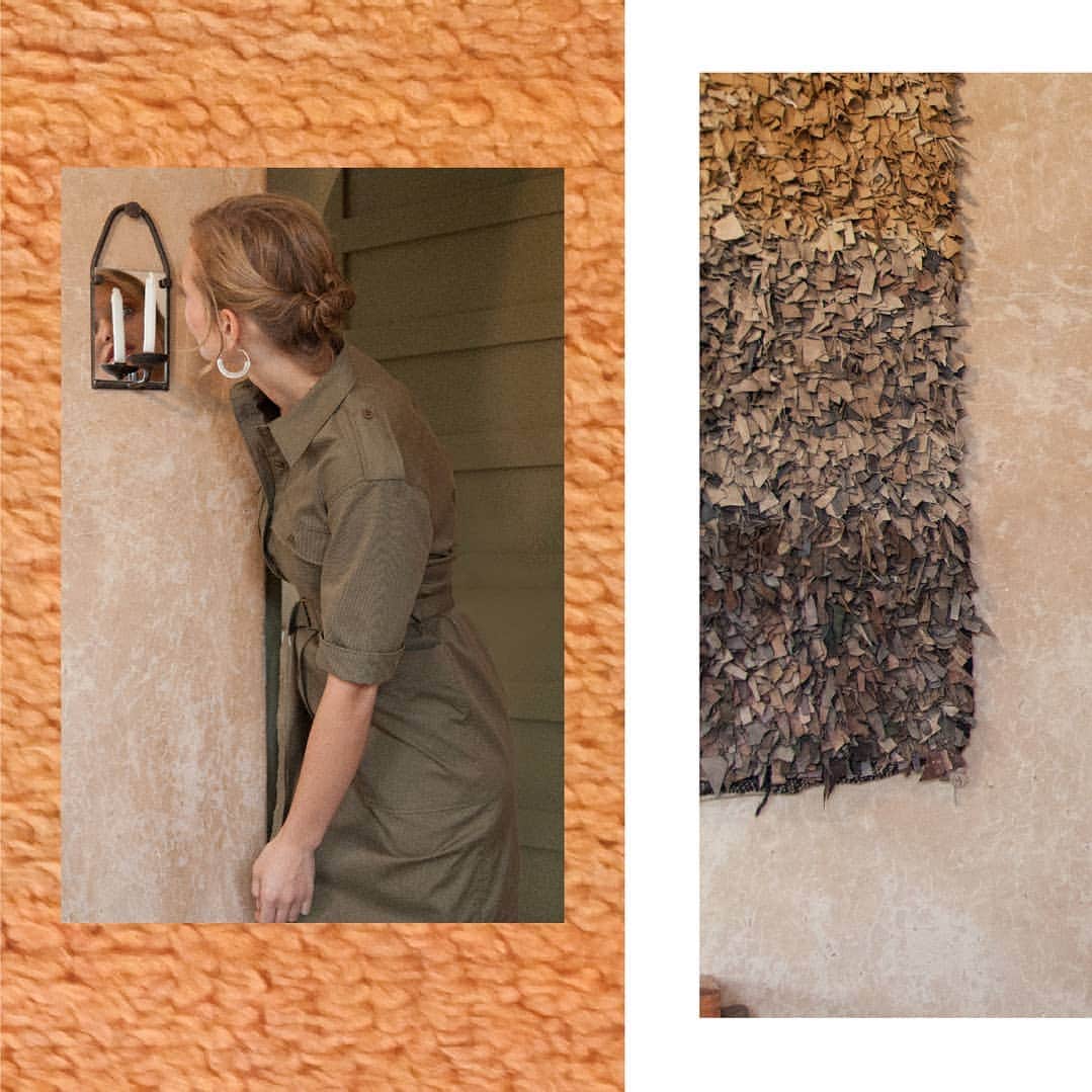ベンシモンのインスタグラム：「INSPIRATION SURPLUS Le vestiaire militaire prend une autre allure ! Serge Bensimon imagine ses collections comme « des tenues de combat pour affronter la vie ». Et pourtant, pas de garde-à-vous mais une garde-robe accessible, du sur-mesure pour le quotidien proposé, dès 1986. > Toujours inspirée par le surplus, notre collection été 2019 met en avant des pièces intemporelles nées du vestiaire militaire, pas de doute l’esprit Bensimon perdure 40 ans plus tard ! 🇬🇧 The military garment took another look! Serge Bensimon designs his collections as « Combat suits to face life». And yet, an accessible wardrobe, a tailor- made offer for everyday proposed, since 1986. > Always inspired by the surplus, our Summer collection puts timeless pieces in the spotlight born from the military garment. No doubt the Bensimon spirit is still there! #bensimon #surplus #PE19」