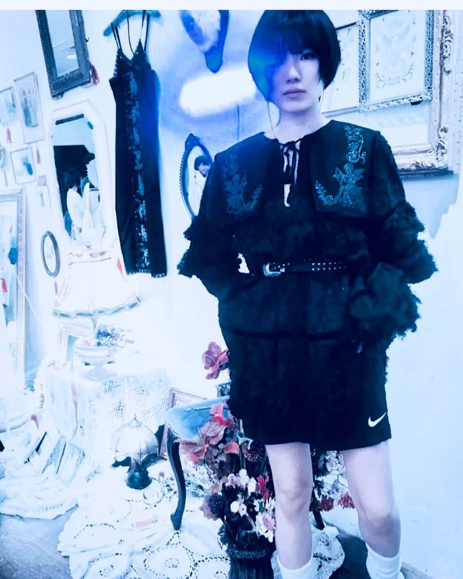 水野しずのインスタグラム：「rurumu、ナイキと相性抜群。 #rurumu #rurumu2019aw」