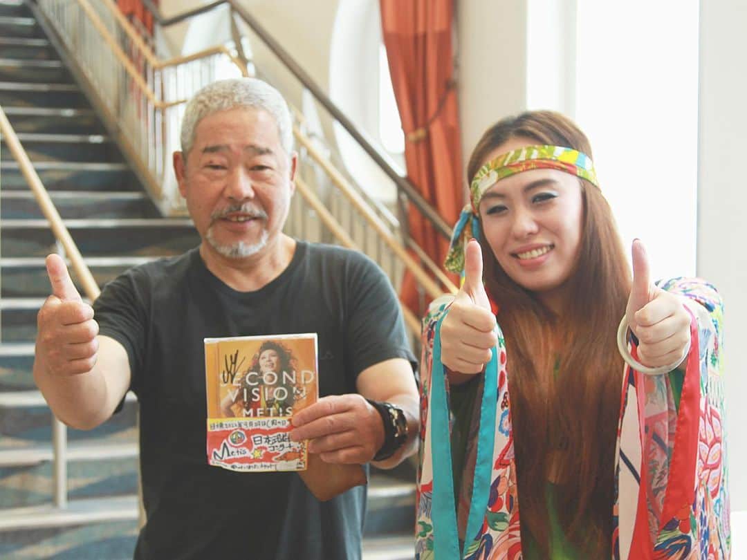 Metisさんのインスタグラム写真 - (MetisInstagram)「さぁ！夢チケット&武道館夢募金して頂いた皆さんをご紹介します。皆さんありがとうございます😊 豪華客船さんふらわぁライブ編🛳 スクロール☝️ Metis  #さんふらわあ #Metis#撮影#CRAY_G#北海道#フェリー#夢#武道館#夢チケット#happy」5月30日 22時38分 - metis_0328