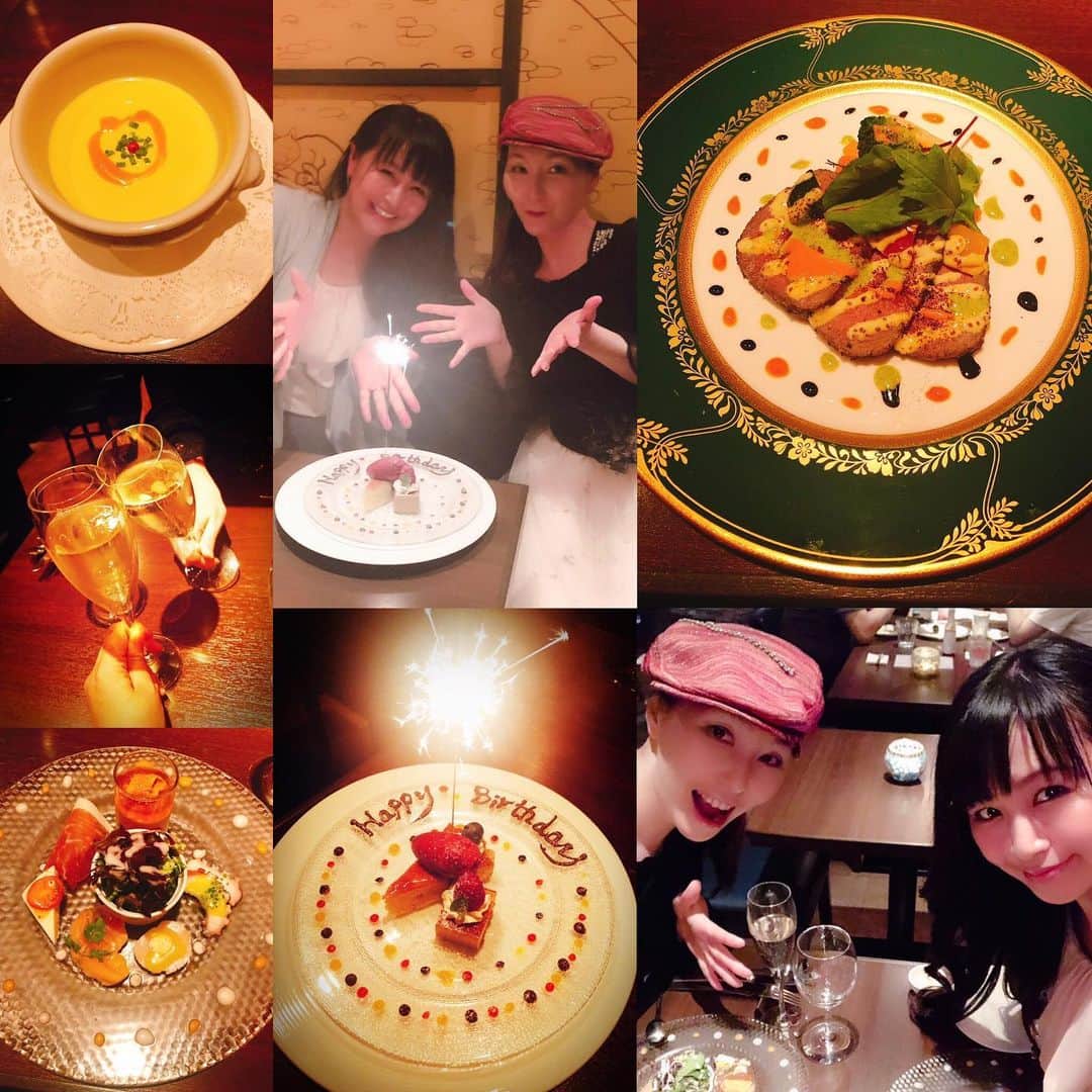 水上真理さんのインスタグラム写真 - (水上真理Instagram)「大好きなエリカさんが お誕生日のお祝いしてくれました😭 . 料理はとてもおいしいし エリカさんのお話は とてもためになるし 私の話もきちんと聴いてくれて . とてもとても幸せな夜🥺✨ . 今年も5月は やっぱり最高でした✨ . #happy #smile #birthday #love」5月30日 22時41分 - mari_komorebi