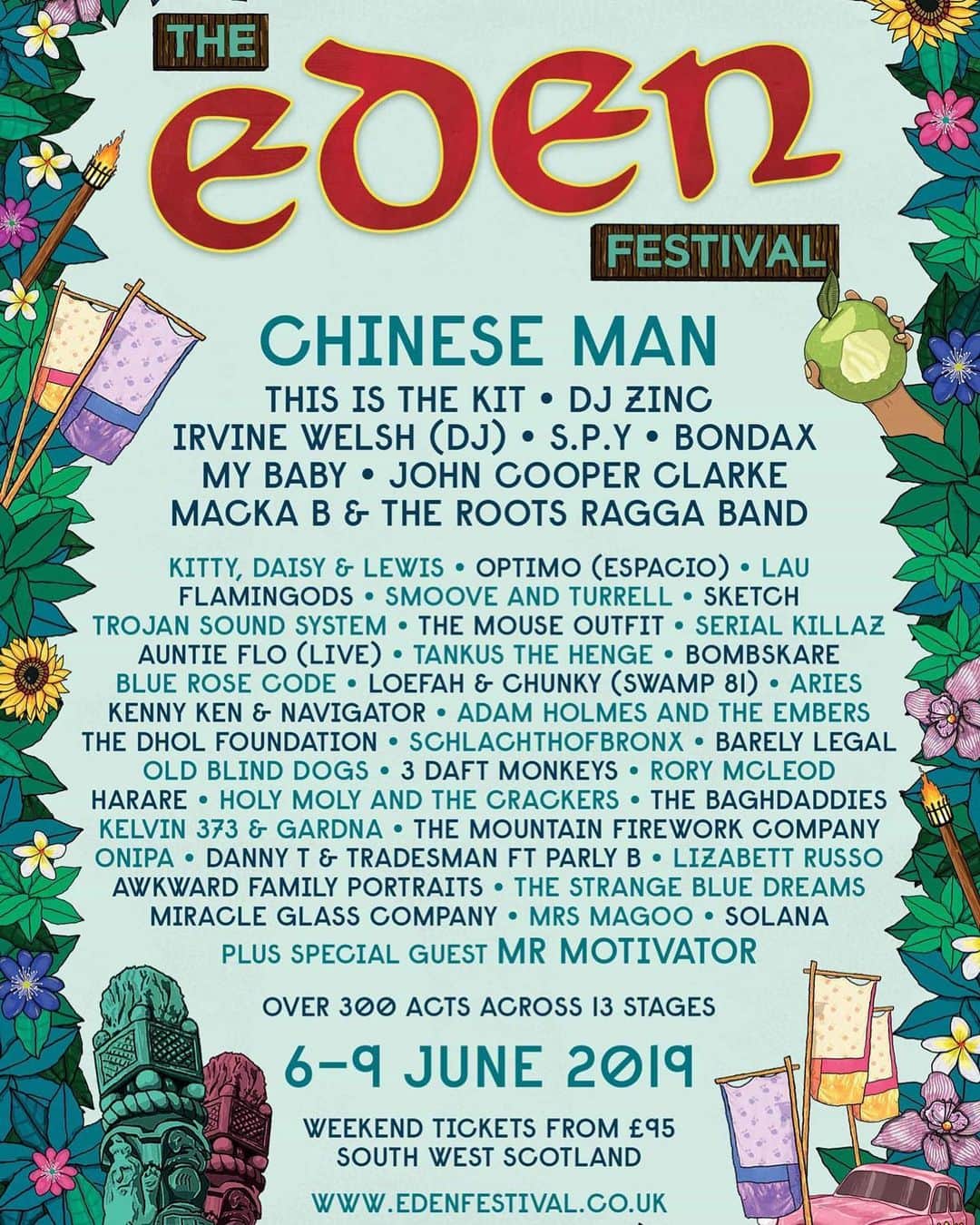 キティー・デイジー＆ルイスのインスタグラム：「@edenfestival let’s go!! Scotland see you 7th June for some fun and games!」