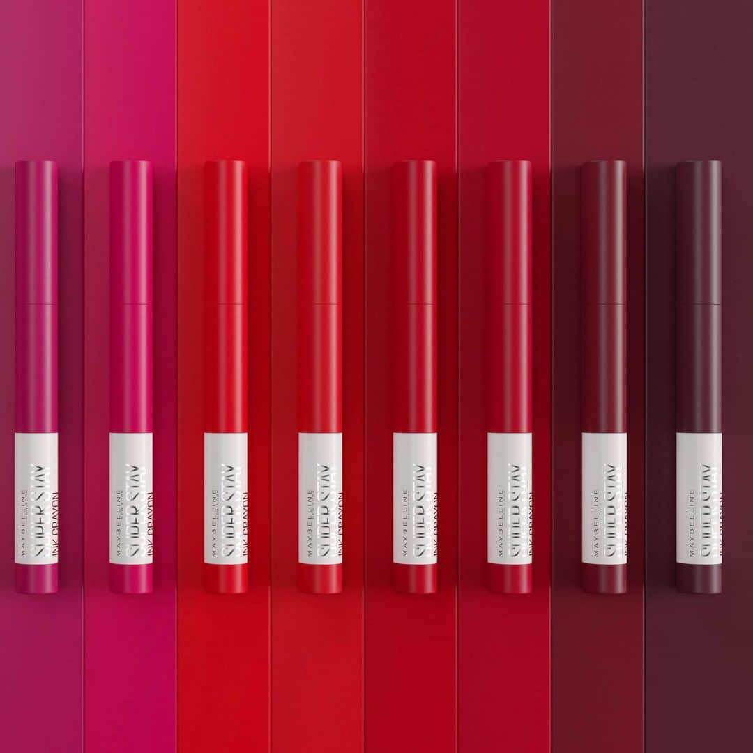 Maybelline New Yorkさんのインスタグラム写真 - (Maybelline New YorkInstagram)「Introducing the newest member of our #superstaymatteink family, SUPERSTAY INK CRAYON! It’s an 8-hour matte lip crayon with a built-in sharpener for precise application every time. Swipe to see the full shade range (12 shades in the 🇺🇸) and tap to shop now! 💋 #superstayinkcrayon」5月30日 23時42分 - maybelline