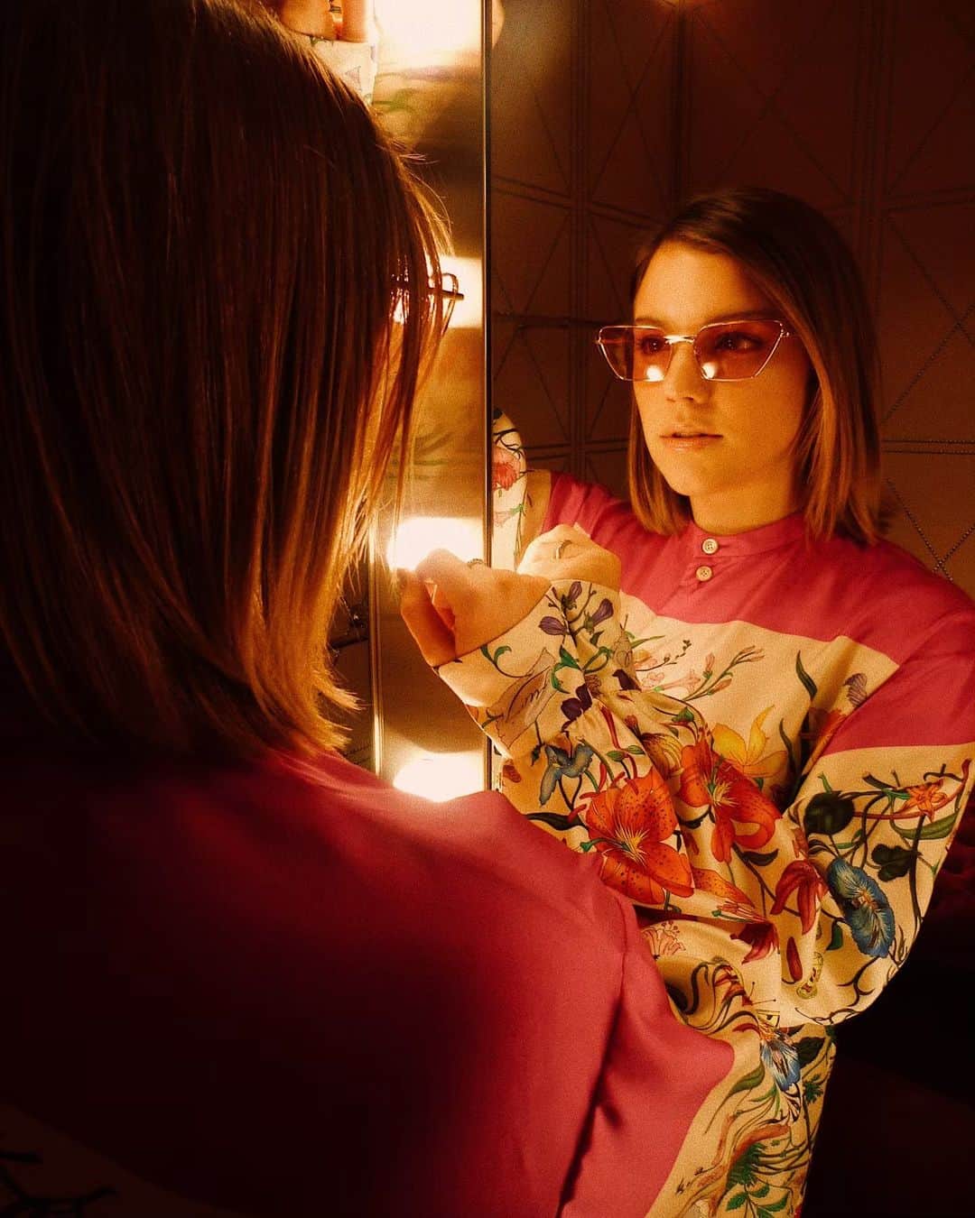 Alice Wegmannのインスタグラム：「@gucci」