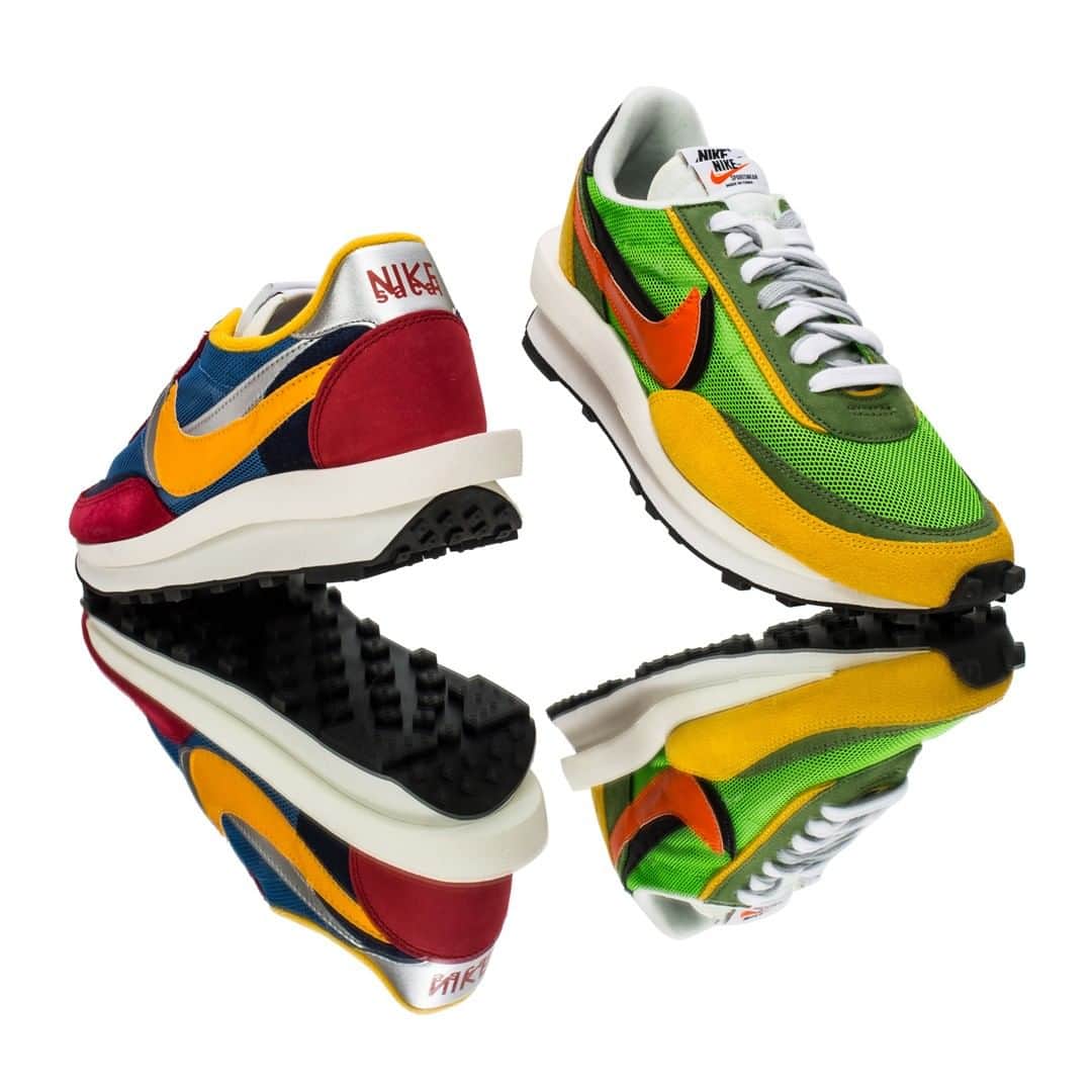 Flight Clubさんのインスタグラム写真 - (Flight ClubInstagram)「The highly anticipated Sacai x Nike crossover presents a unique hybrid runner in two flavors poised for summer styling.」5月31日 9時30分 - flightclub