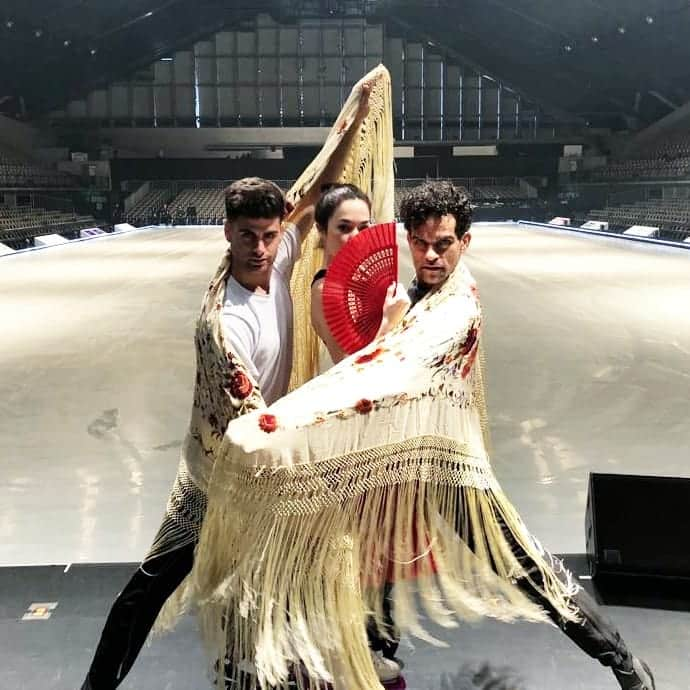 セリア・ロブレドさんのインスタグラム写真 - (セリア・ロブレドInstagram)「Ready for tonight 💃  #flamencoonice #fantasyonice」5月31日 10時28分 - celia_robledo