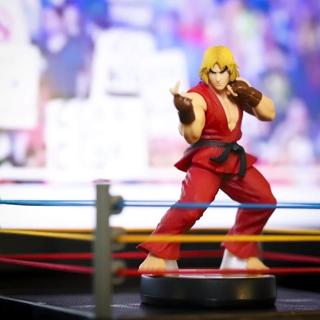 任天堂アメリカさんのインスタグラム写真 - (任天堂アメリカInstagram)「Bring it on with the new Super #SmashBros series Ken #amiibo figure!」5月31日 3時00分 - nintendoamerica