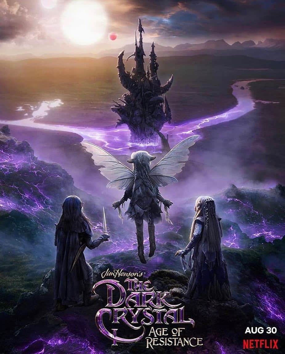 レナ・ヘディのインスタグラム：「August 30th. .... I can’t nick the video but go here 👉🏻👉🏻👉🏻👉🏻👉🏻👉🏻 @darkcrystalofficial and WATCH CAUSE ITS BRILLIANT 🤘🏻🤘🏻🤘🏻🤘🏻🤘🏻」