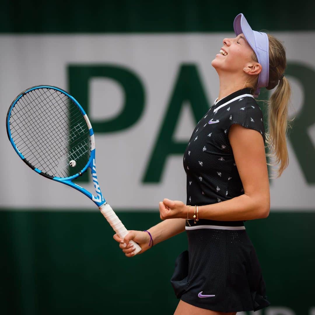 WTA（女子テニス協会）さんのインスタグラム写真 - (WTA（女子テニス協会）Instagram)「Onto the next round ➡️ @rolandgarros 🎾👌」5月31日 4時25分 - wta