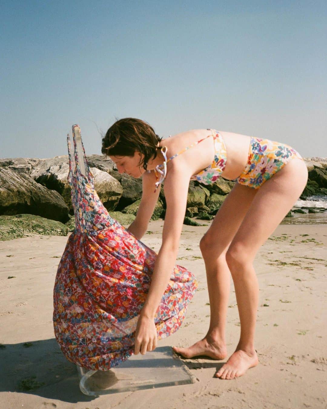 Araksさんのインスタグラム写真 - (AraksInstagram)「Beach Closet ~ Exclusive collaboration with @libertylondon ~ Recycled Swim #FromTheSeaForTheSea #SustainableSwim #ColorByAraks #Araks #LibertyLondon」5月31日 5時33分 - araksofficial