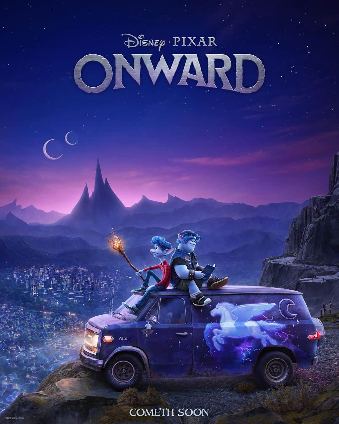 Walt Disney Studiosさんのインスタグラム写真 - (Walt Disney StudiosInstagram)「Get your first look at Disney and Pixar’s Onward tonight during the NBA Finals. #PixarOnward」5月31日 6時00分 - disneystudios