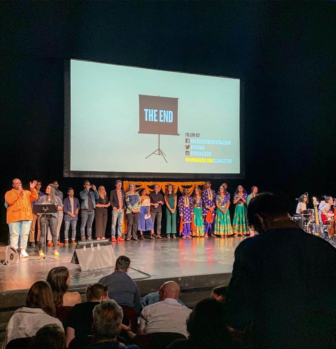 クレア・コフィーのインスタグラム：「Haven’t quite picked my jaw up off the floor over the magic that is @popupmagazine, but HEY DC!! This show is coming your way tomorrow! Get in on it!」
