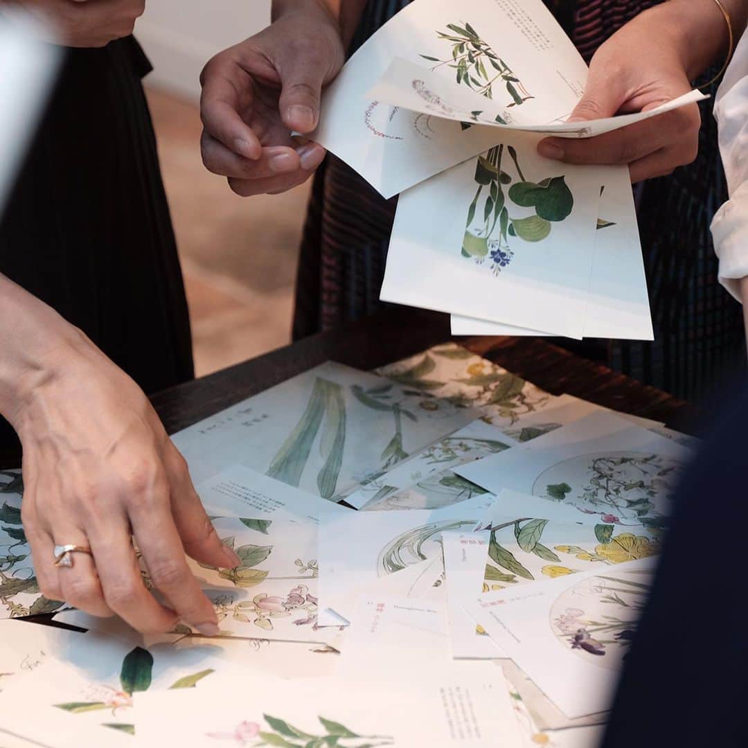 Veronica Halimさんのインスタグラム写真 - (Veronica HalimInstagram)「The fun part is choosing the botanical sample from the pile 100 different sketches — #workshop #vhcalligraphy #truffypi #calligraphyworkshop #creativeworkshop #カリグラフィー #カリグラフィースタイリング #カリグラフィーワークショップ #モダンカリグラフィー #library #workshop2019 #penmanship #books #encyclopedia」5月31日 7時52分 - truffypi