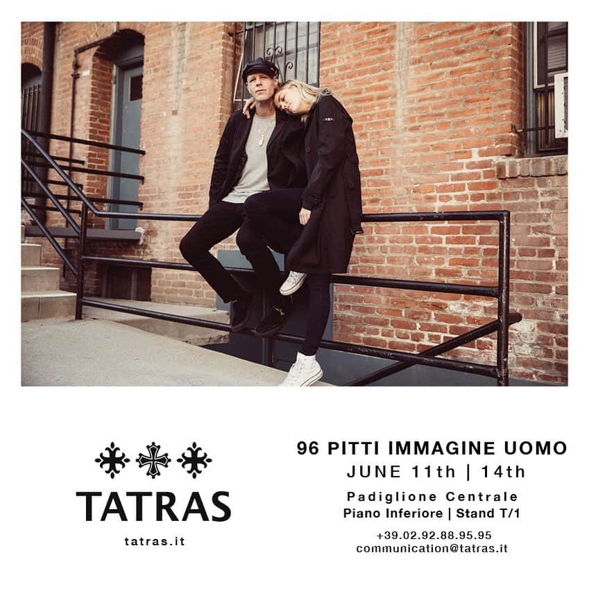 タトラスさんのインスタグラム写真 - (タトラスInstagram)「Save the date! Tatras at Pitti | June 11th - 14th  Padiglione Centrale | Piano Inferiore | Stand T/1  #TatrasOfficial #Pitti #PU96 #SS20 _____ #newcollection #fashion #fashiongram #instafashion #fashionigers #pittiuomo #firenze #florence #tatras #tatraspeople #springsummer #20」5月31日 20時03分 - tatras_official