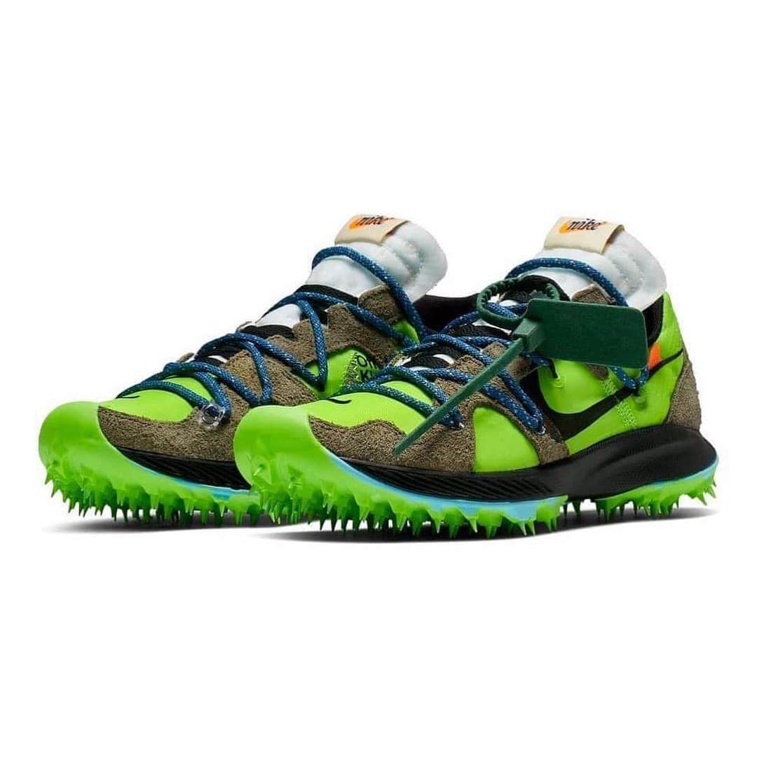 HYPEBEASTさんのインスタグラム写真 - (HYPEBEASTInstagram)「@hypebeastkicks: @off____white has unveiled official images for its upcoming @nike Zoom Terra Kiger 5 in the green colorway. It’s set to release alongside the “Athlete in Progress” collection at Nike and select retailers on June 27. Photo: Off-White™/Nike」5月31日 18時47分 - hypebeast