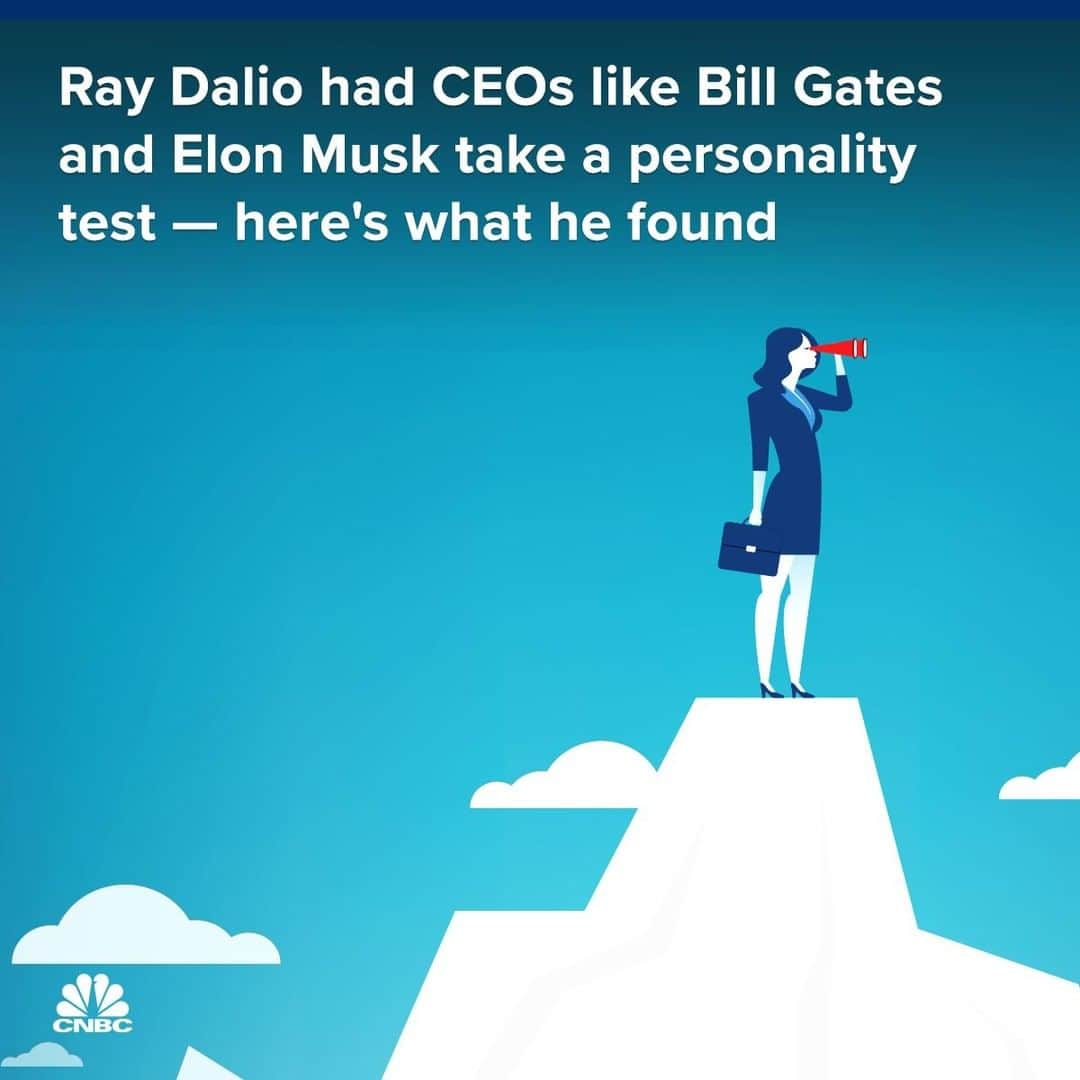 CNBCさんのインスタグラム写真 - (CNBCInstagram)「with @cnbcmakeit: When billionaire Ray Dalio stepped down as CEO of Bridgewater Associates in 2011 after 35 years at the helm, the new management struggled with the transition.⠀ ⠀ So Dalio analytically dissected what was missing without him running the company.⠀ ⠀ The missing piece, Dalio and his team found, was that he was a "shaper."⠀ ⠀ "A shaper is someone who comes up with unique and valuable visions and builds them out beautifully, typically over the doubts and opposition of others," Dalio writes. ⠀ ⠀ Dalio had the best shapers he knew complete an hour-long personality assessment. Microsoft co-founder Bill Gates, Tesla and SpaceX founder Elon Musk, Netflix co-founder Reed Hastings and Twitter co-founder Jack Dorsey all took the test.⠀ ⠀ They "have a lot in common," Dalio learned.⠀ ⠀ To read all about the characteristics of elite shapers, like Musk and Gates, visit the link in bio. ⠀ *⠀ *⠀ *⠀ *⠀ *⠀ *⠀ *⠀ *⠀ #leadership  #business #entrepreneur #success #money #inspiration #motivation #goals #lifegoals #workgoals #personalitytest #cnbc #cnbcmakeit #makeit」5月31日 19時00分 - cnbc