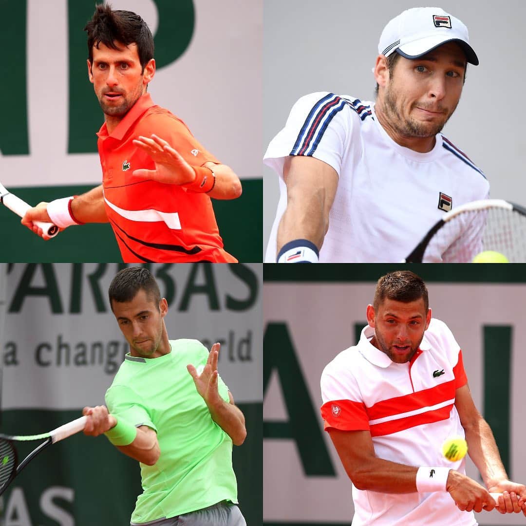 ATP World Tourさんのインスタグラム写真 - (ATP World TourInstagram)「For the first time ever in a Grand Slam... 4️⃣ Serbians are into the Round of 32 😯 @rolandgarros | #RG19 | 🇷🇸」5月31日 19時34分 - atptour