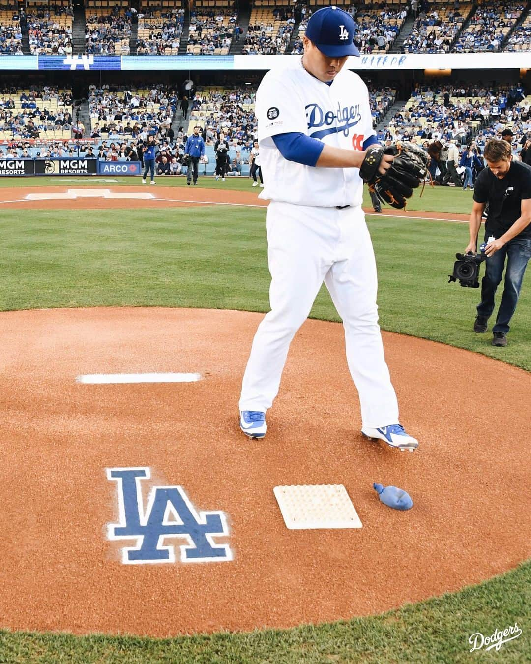 Los Angeles Dodgersのインスタグラム