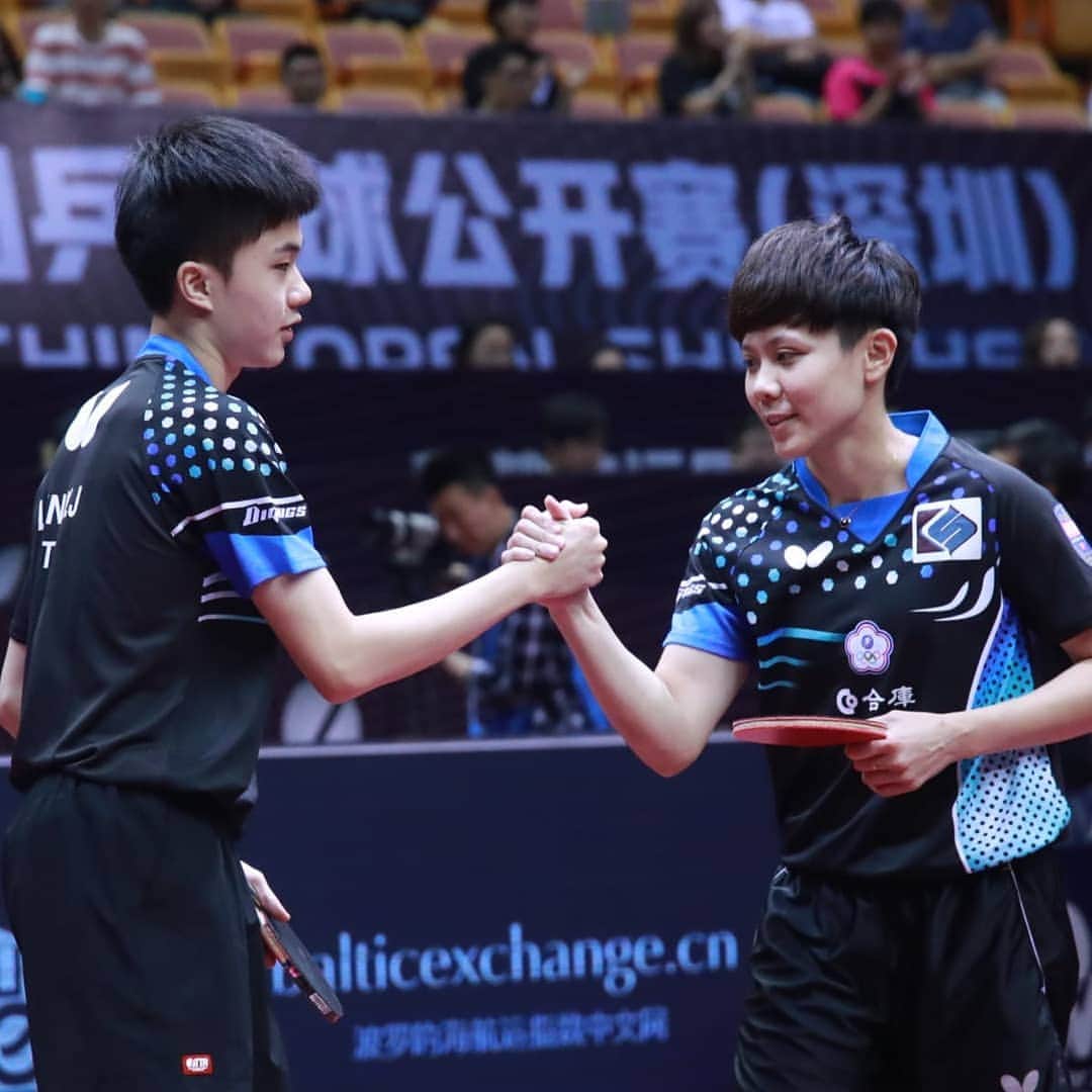 ITTF Worldさんのインスタグラム写真 - (ITTF WorldInstagram)「Chinese Taipei duo Cheng I-Ching & Lin Yun-Ju ends host's hope for Mixed Doubles Gold 🥇, knocking out last Chinese pair Xu Xin & Chen Meng 3-0 to reach top 4 in Shenzhen 🇨🇳 ‼️😱😱😱 ⠀⠀⠀⠀⠀⠀⠀⠀⠀ 📺 tv.ITTF.com #NoOneIsSafe #ITTFWorldTour #2019ChinaOpen」5月31日 11時53分 - wtt