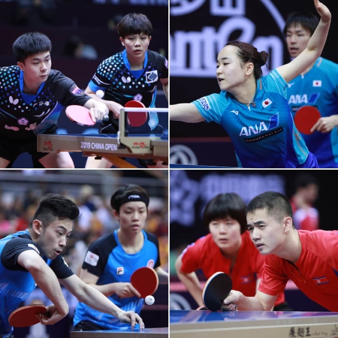 ITTF Worldさんのインスタグラム写真 - (ITTF WorldInstagram)「The final 4 Mixed Doubles pairs to fight for 🥇 at #ITTFWorldTour #2019ChinaOpen 💪💪💪 ⠀⠀⠀⠀⠀⠀⠀⠀⠀ Who will take the 👑❓ 📺 tv.ITTF.com」5月31日 13時00分 - wtt