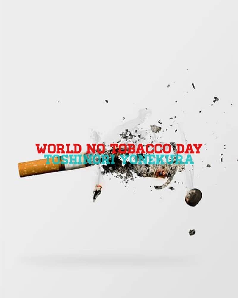 米倉利紀さんのインスタグラム写真 - (米倉利紀Instagram)「world no tobacco day: 2019. 5. 31. #worldnotobaccoday #世界禁煙デー」5月31日 13時14分 - toshi_yonekura