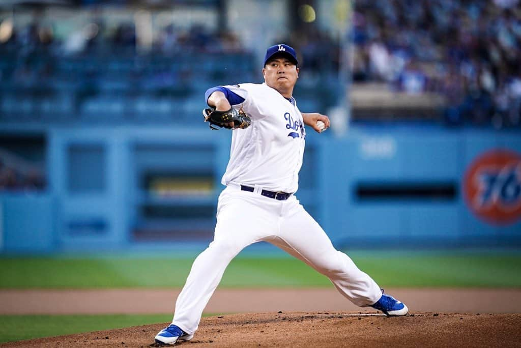 柳賢振さんのインスタグラム写真 - (柳賢振Instagram)「Keep going~#dodgers」5月31日 14時54分 - hyunjinryu325