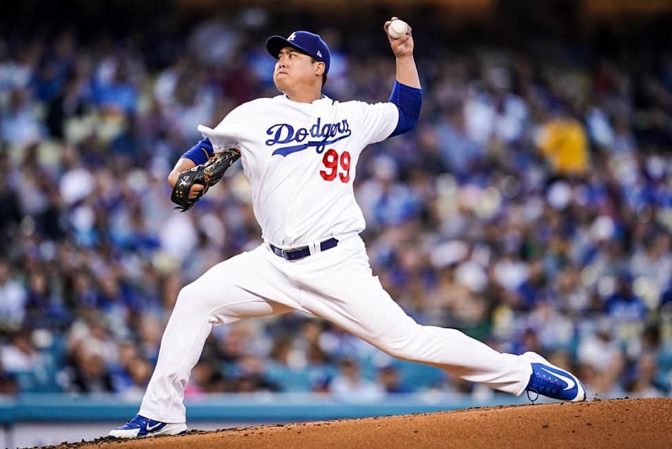 柳賢振さんのインスタグラム写真 - (柳賢振Instagram)「Keep going~#dodgers」5月31日 14時54分 - hyunjinryu325