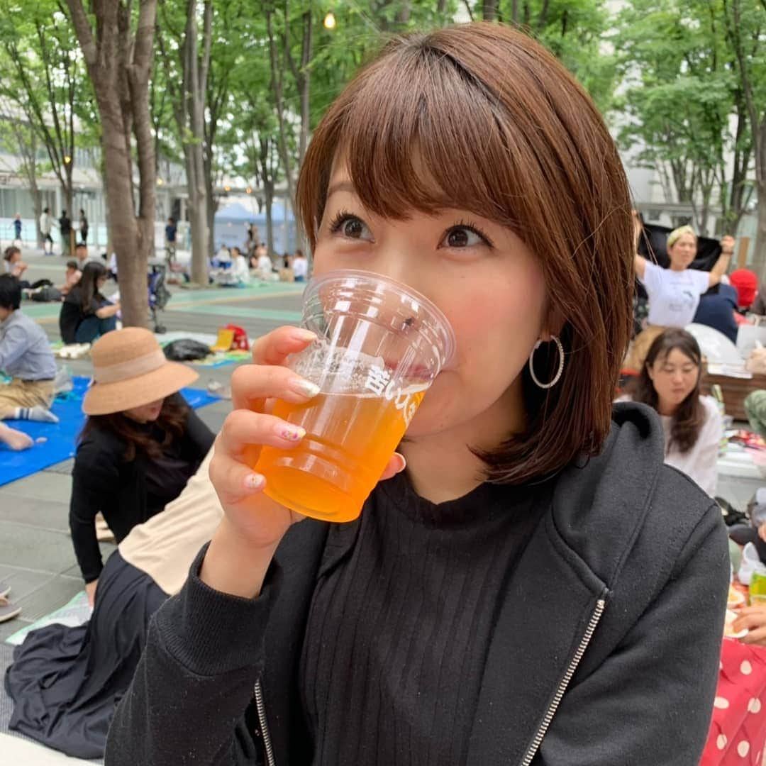 小尾渚沙さんのインスタグラム写真 - (小尾渚沙Instagram)「ビールが止まりませーん♡笑 . #けやきひろば春のビール祭り2019  #けやきひろば #けやきひろばビール祭り  #埼玉 #NACK5 #nパス795  #さいたまスーパーアリーナ #さいたま新都心  #ビール #ビール大好き #beer  #ビール党 #ビール好きな人と繋がりたい  #昼からおびーる  #小尾ールタイム  #小尾渚沙」5月31日 16時02分 - obi_nagisa