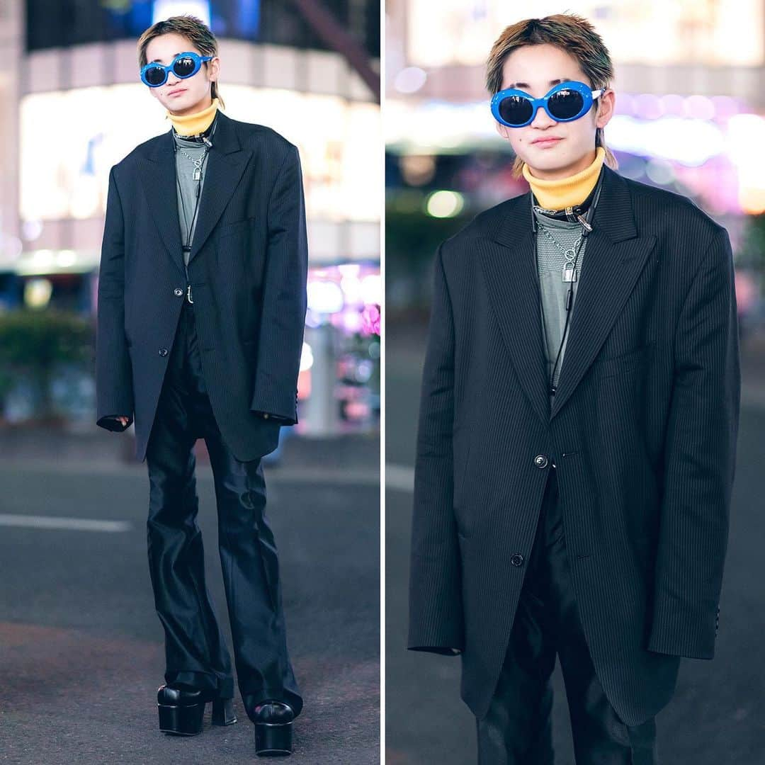 Harajuku Japanさんのインスタグラム写真 - (Harajuku JapanInstagram)「16-year-old Japanese students Shunsuke (@masukosuko_02), Mami Creamy (@mami.creamy_), and Shochan (@kozalu_kun) on the street in Harajuku wearing handmade and remake fashion plus items from Never Mind the XU, Focus, Eytys, Codona De Moda, Warp, and Mom I Love Fashion (MILF).」5月31日 16時18分 - tokyofashion