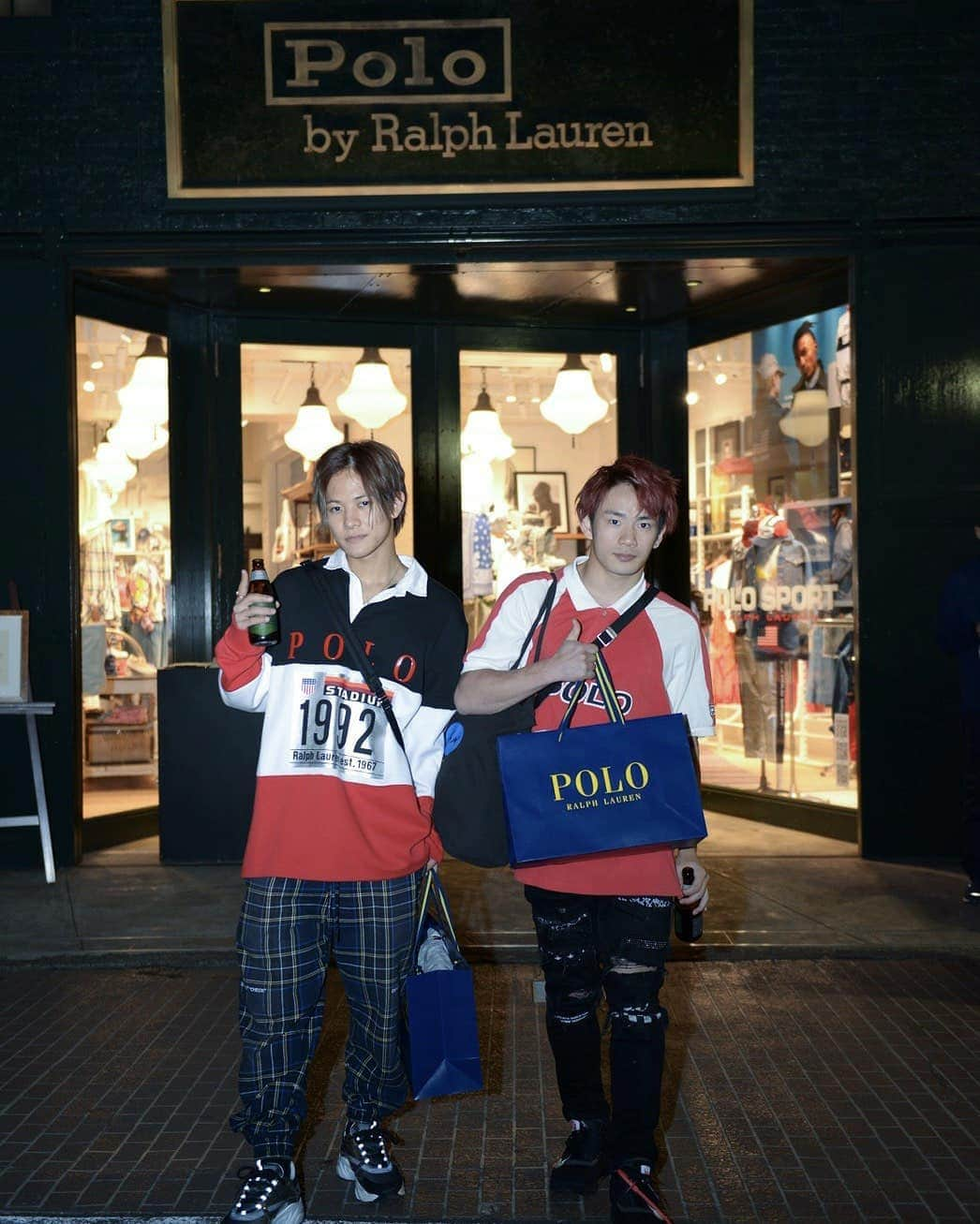 岩谷翔吾さんのインスタグラム写真 - (岩谷翔吾Instagram)「@exileakira_official さん がアンバサダーを務めるRalph Laurenの イベントに翔平と行ってきました🔥 #RalphLauren #Polo #PoloSport #1992」5月31日 16時49分 - shogo_iwaya_official