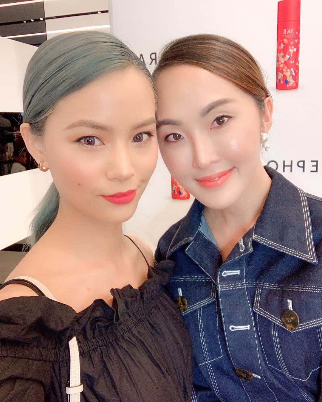 Yukiさんのインスタグラム写真 - (YukiInstagram)「I’m so happy I finally got to meet @chrisellelim! I have been following her before she was married! 💕Some say it’s scary to meet your idols because you never know what to expect. But with Chriselle, she exceeded my expectations and I am happy to support her even more! Thank you for chatting with me and inspiring me to push myself further 🙏🏻❤️ #chrisellelim」6月1日 4時22分 - yukibomb