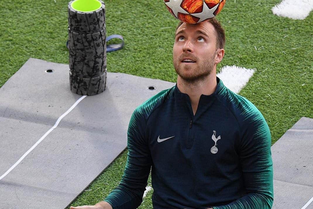 クリスティアン・エリクセンさんのインスタグラム写真 - (クリスティアン・エリクセンInstagram)「Final preparations done for tomorrow’s @championsleague final 👌🏻 #coys #ce23」6月1日 4時44分 - chriseriksen8