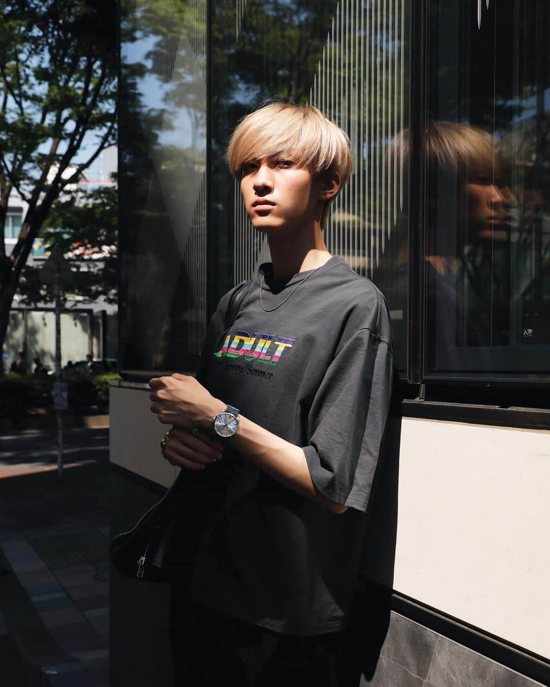 Droptokyoさんのインスタグラム写真 - (DroptokyoInstagram)「TOKYO STREET SNAP Name: @tsuyojean_official @tsuyoshifurukawa_227  Watch: @diesel  #dieselwatches#Diesel#pr#streetstyle#droptokyo#tokyo#japan#streetscene#streetfashion#streetwear#streetculture#fashion#watch#watches#ファッション Photography: @dai.yamashiro」5月31日 21時21分 - drop_tokyo