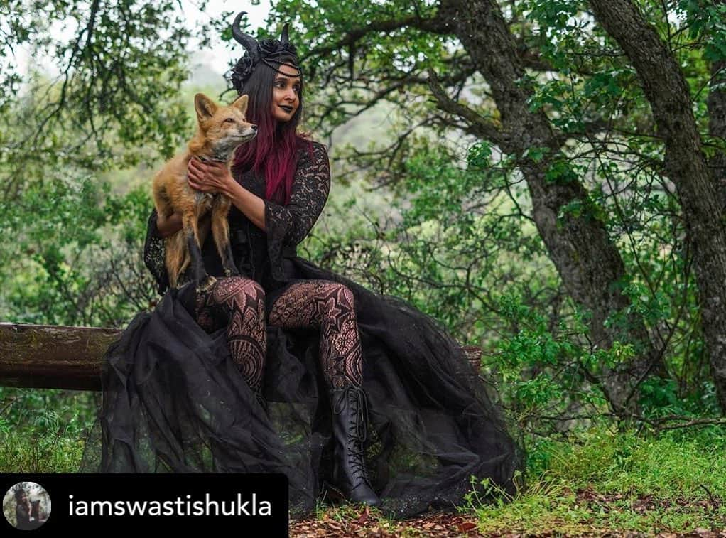 Rylaiさんのインスタグラム写真 - (RylaiInstagram)「Super spooky awesomeness!!! 🕷🕷 Posted @withrepost • @iamswastishukla 🦊😈 📸: @anabeldflux 🦊: ambassador at @jabcecc, beautiful Victor (Russian Domesticated Fox) . #viktor #blackmagic #photography #photoshoot #photoswithfoxes #conservation #canidconservation #lovefoxes #foxesofig #redfox #russiandomesticatedfox」5月31日 21時25分 - jabcecc